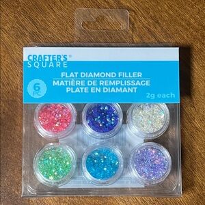 Flat Diamond Filler Set - Multicolor